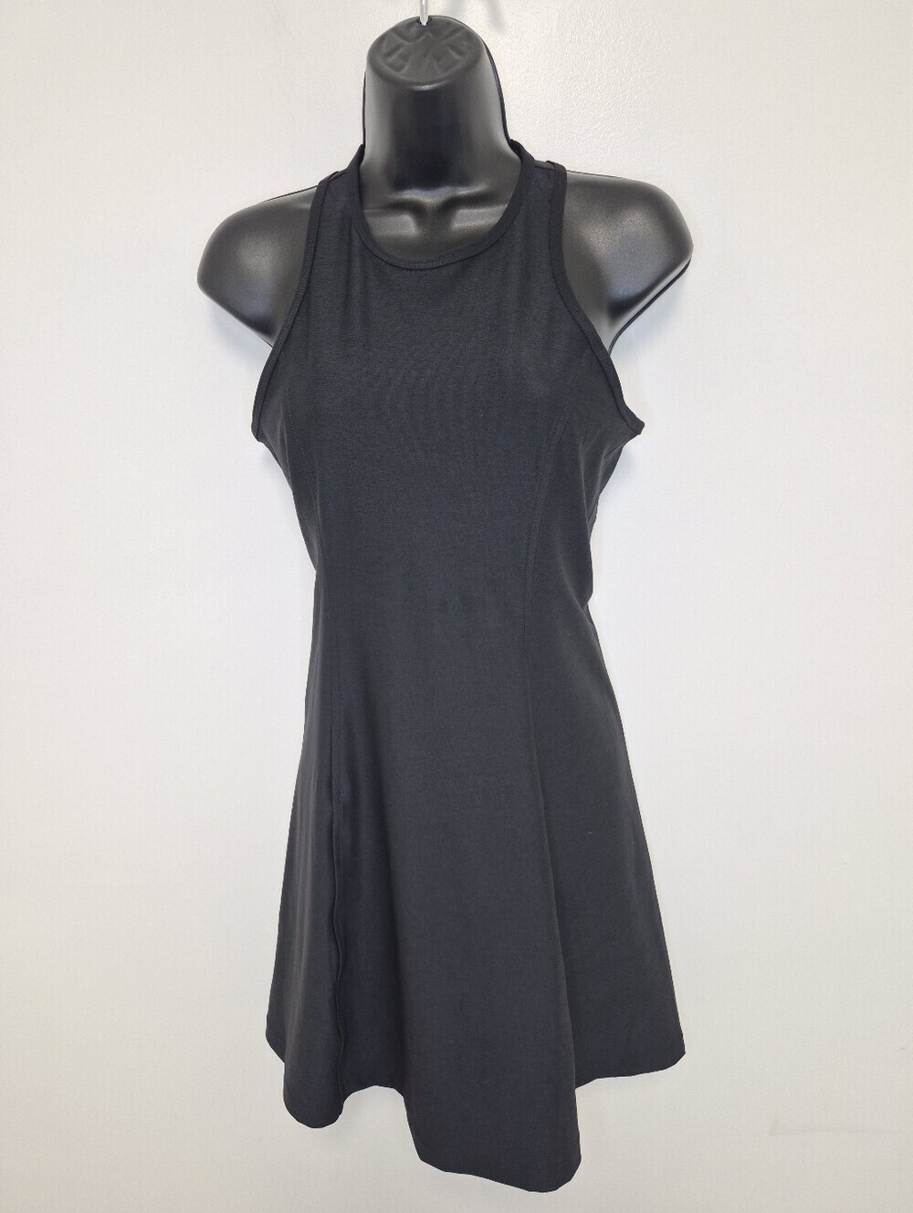NWOT Outdoor Voices Athena Black Athletic Mini Dress sz M 245236 - Picture 2 of 8